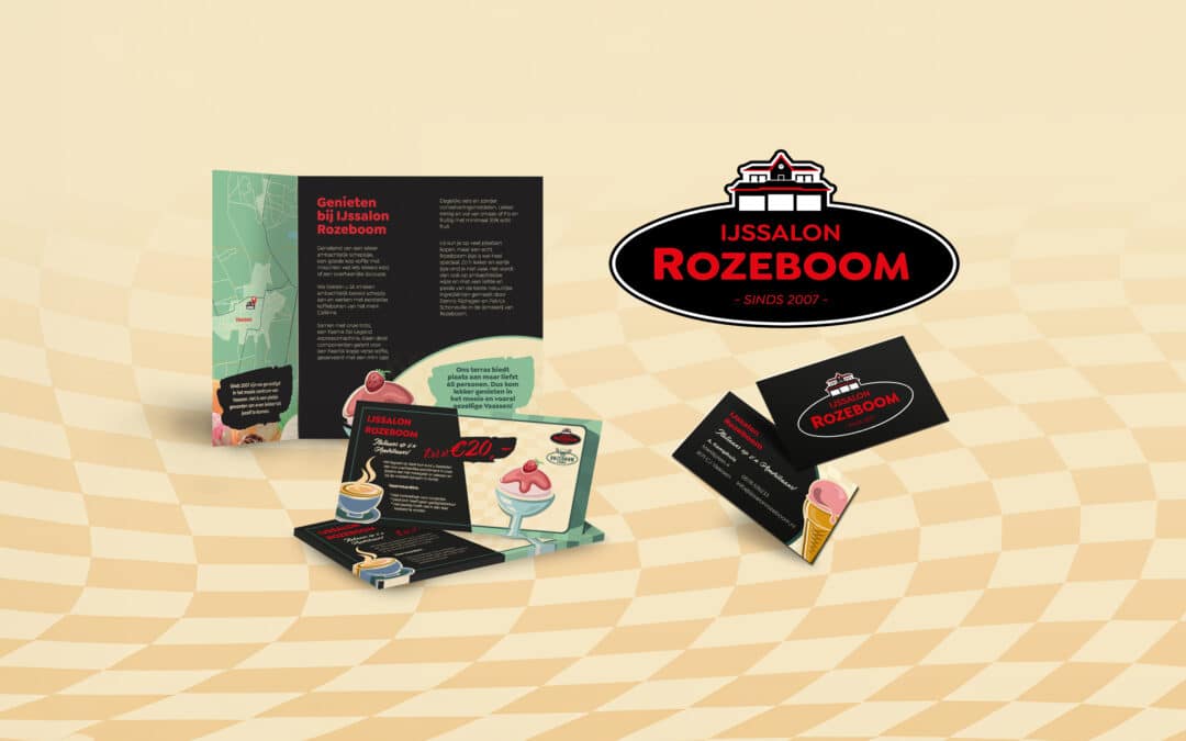 Ijssalon Rozeboom Rebranding